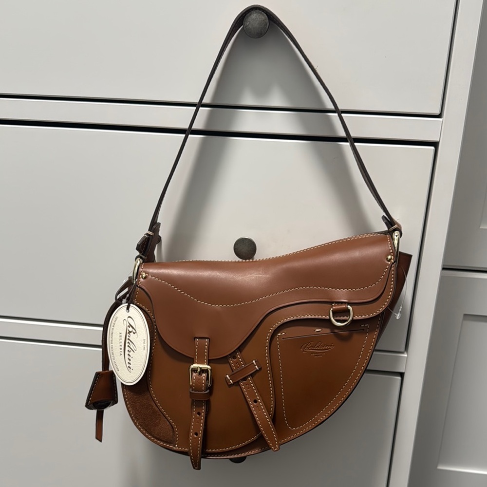 Boldrini Selleria Leather Saddle Bag